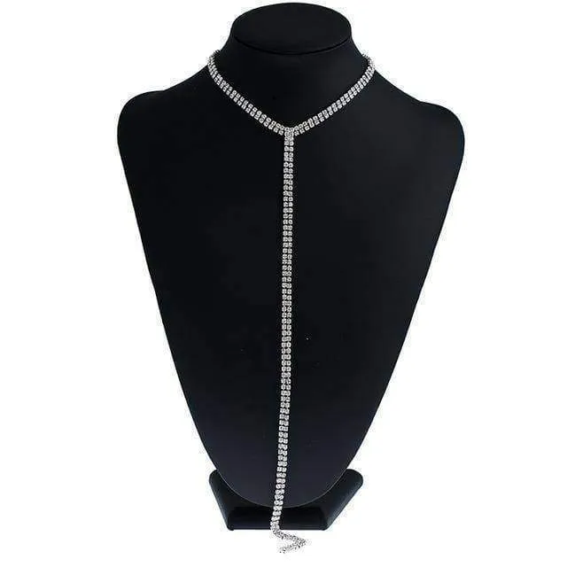 10 Designs, Rhinestone choker Statement Necklaces