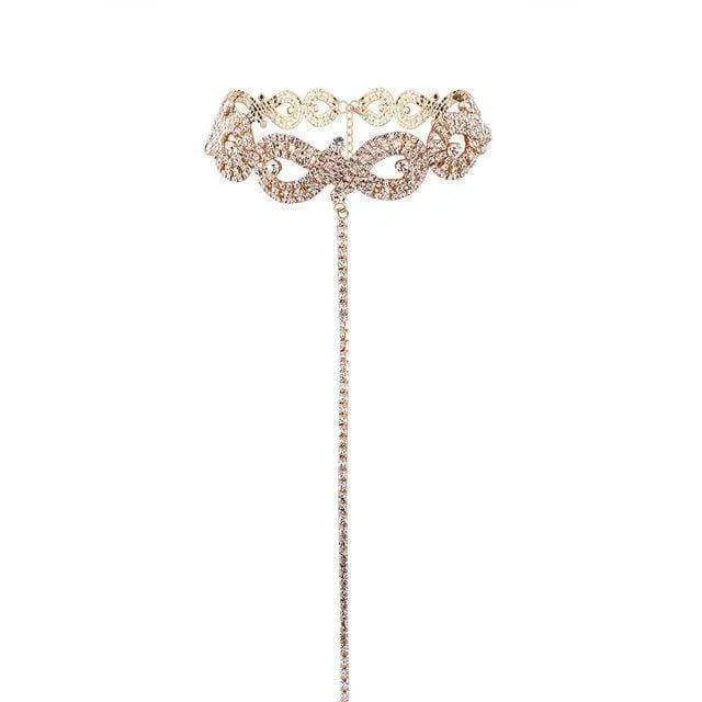 10 Designs, Rhinestone choker Statement Necklaces
