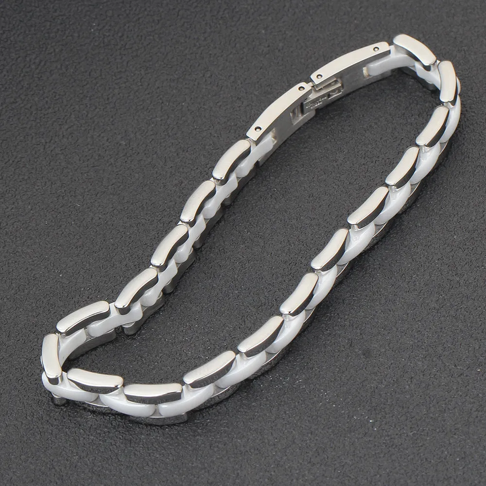 10MM Titanium Steel Stylish and Personalized Couple Bracelets for Men and Women