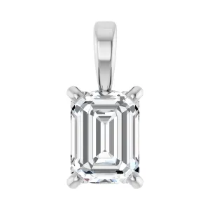 14k Gold 1/3 CT Lab-Grown Diamond Pendant