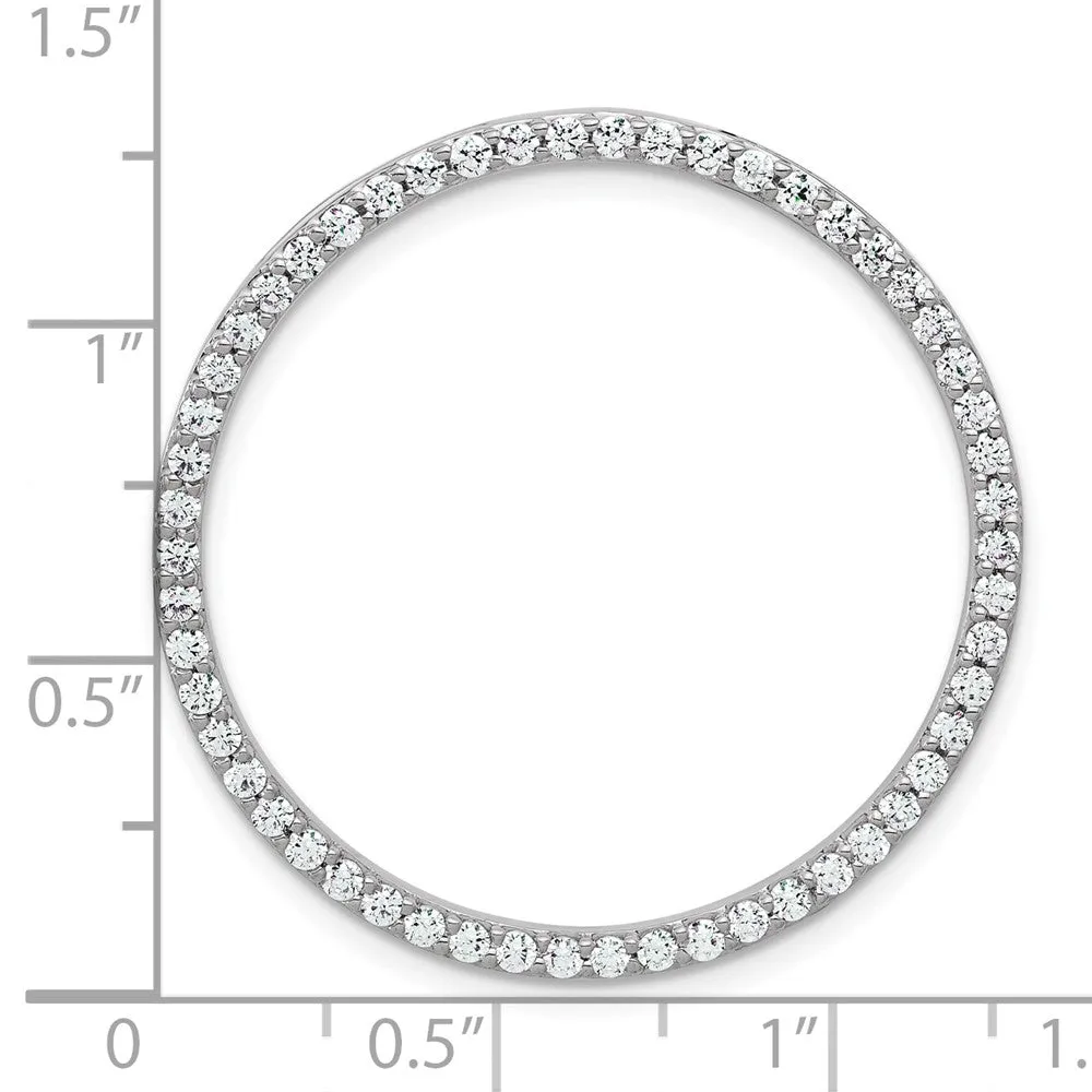 14k Gold Lab Grown Diamond Pendant (1ct, VS, G-H)