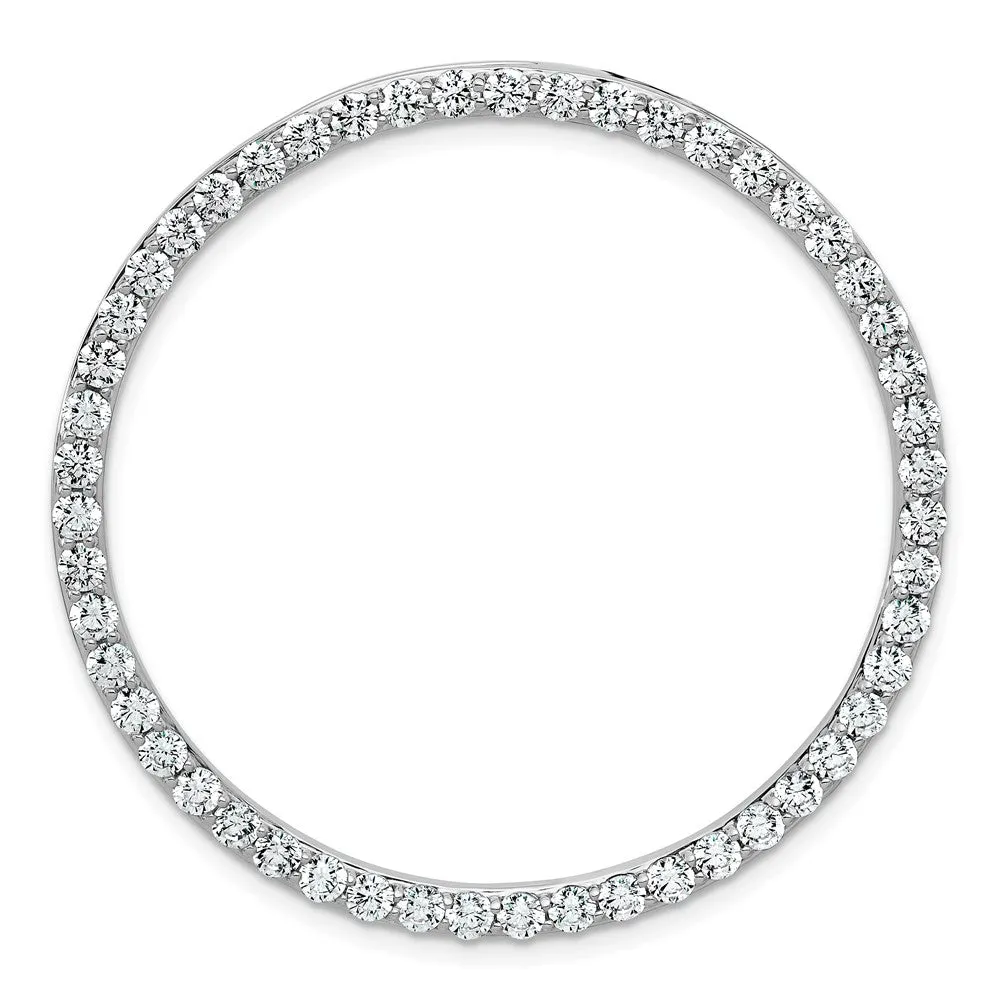 14k Gold Lab Grown Diamond Pendant (3ct, VS, G-H)