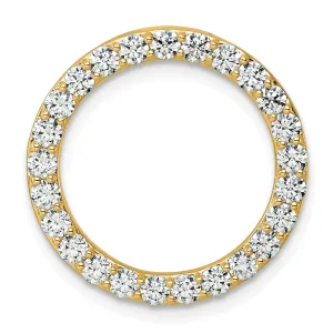 14k Yellow Gold Lab Grown Diamond Pendant (1.5ct, VS, G-H)