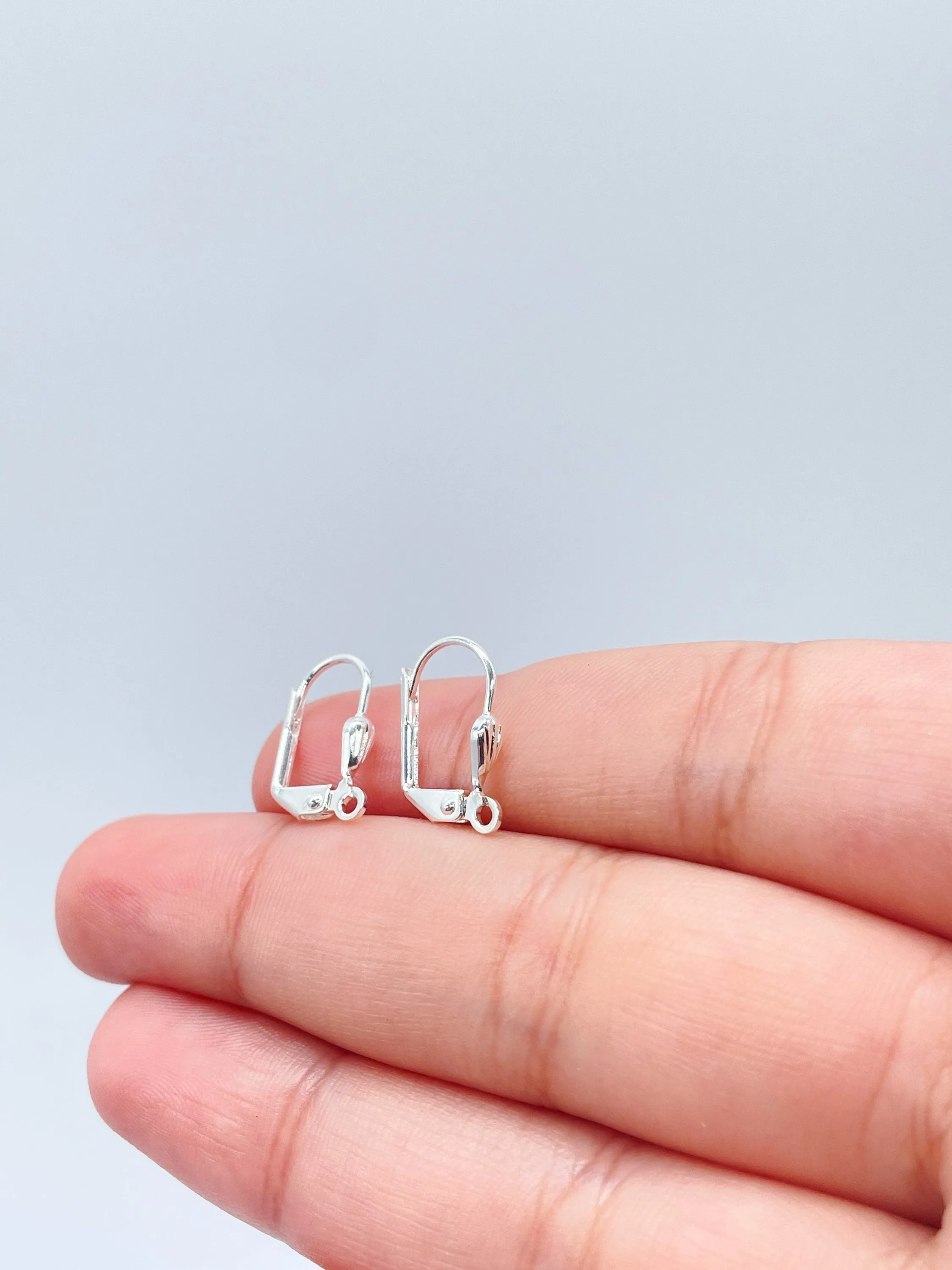 18k Gold Filled Lever Back Hook Clasps  Findings Jewelry Making  Designing Styling DIY