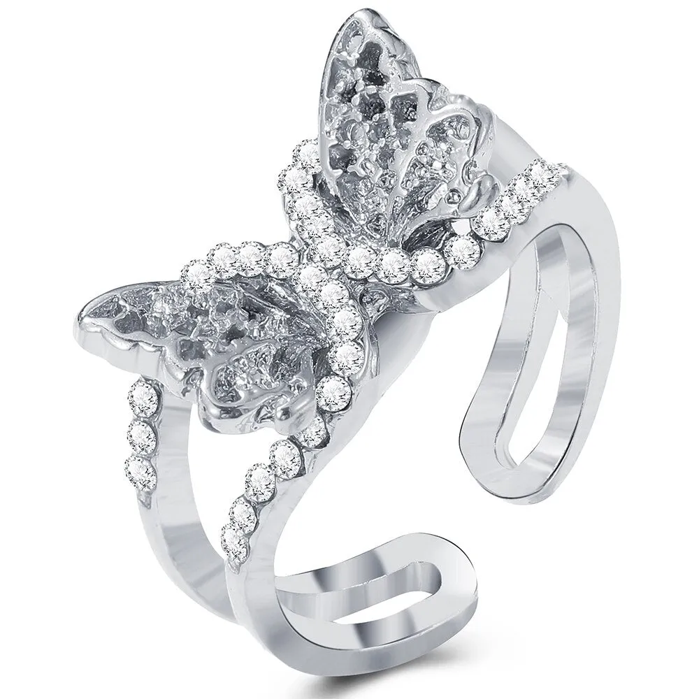 2022 New Korean Style Flower Rings for Women Punk Trendy Vintage Plum Blossom Ring Small Daisy Flower Rings Party Couple Rings