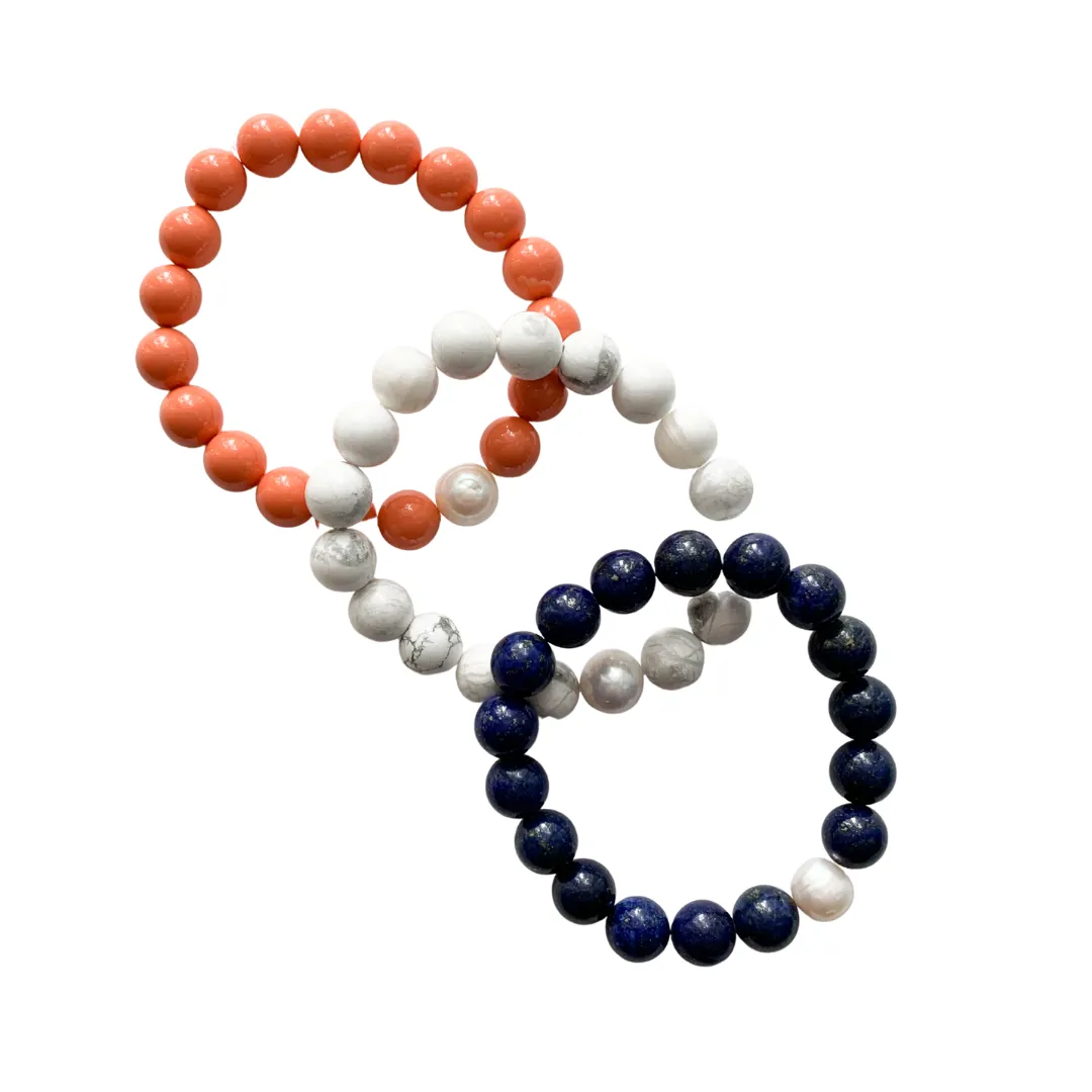 3 Stack Team Bracelets