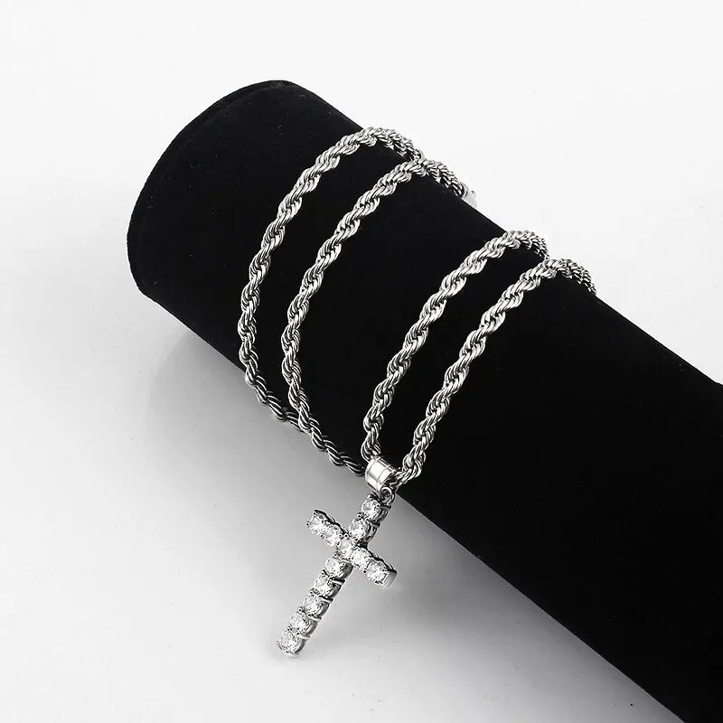 4mm Width Rope Chain Necklace For Men Women