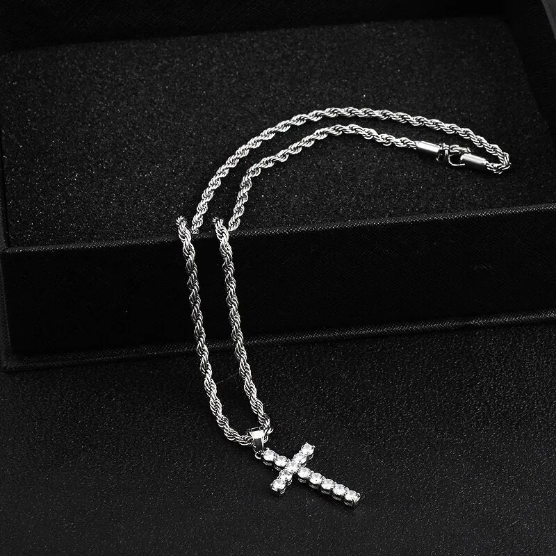 4mm Width Rope Chain Necklace For Men Women