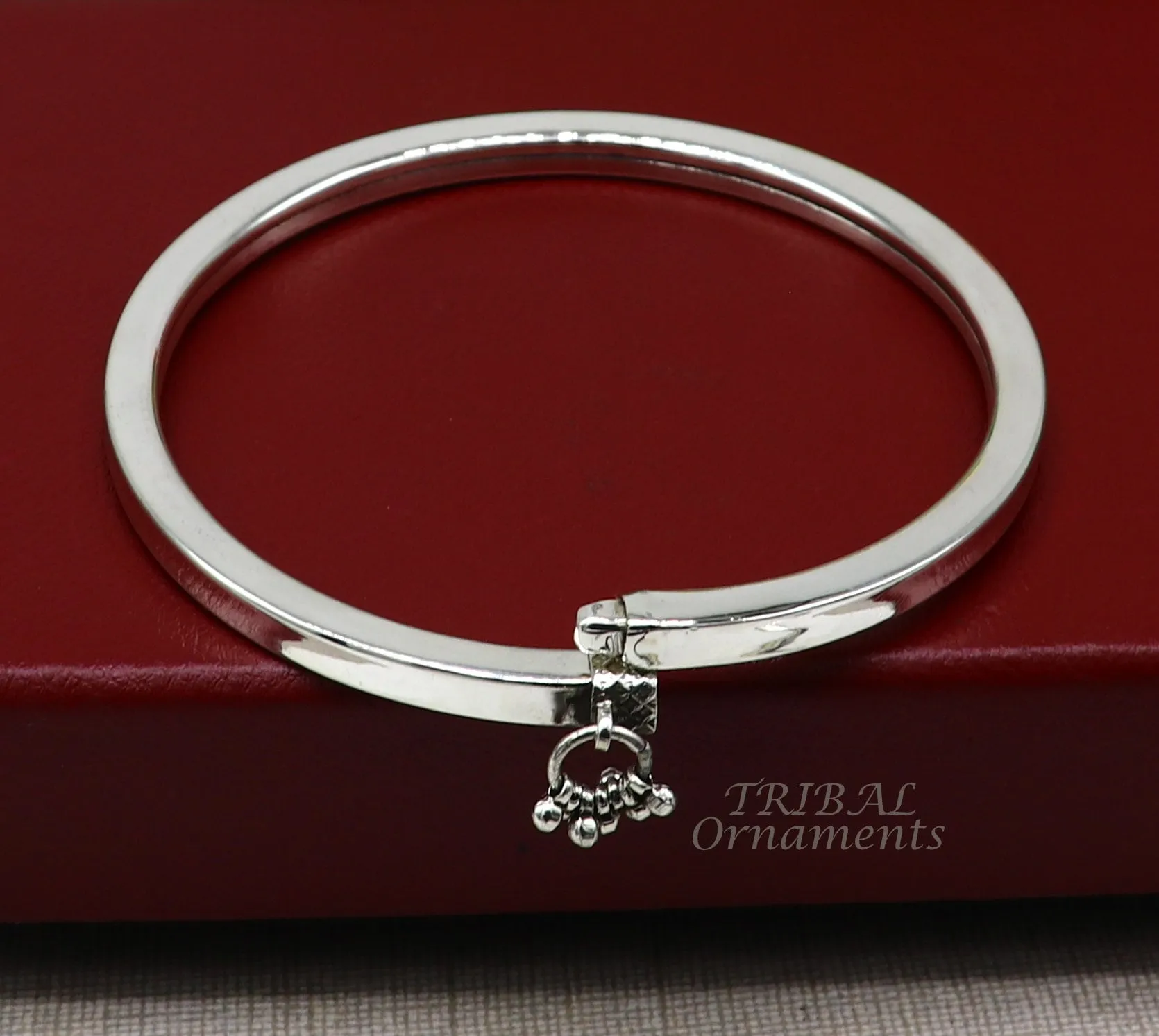 925 sterling silver handmade vintage ethnic design customized foot ankle kada bracelet with hanging drops best belly dance jewelry nsfk76