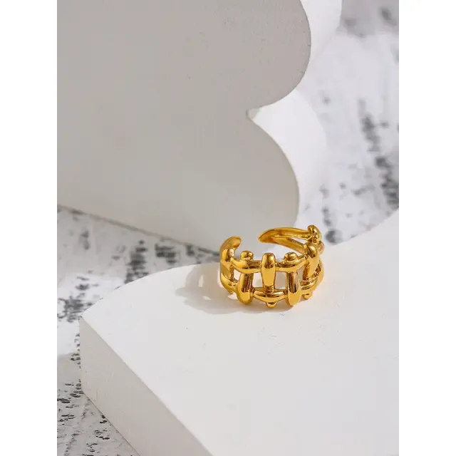 Aquila Statement Ring - 18K Gold Coated