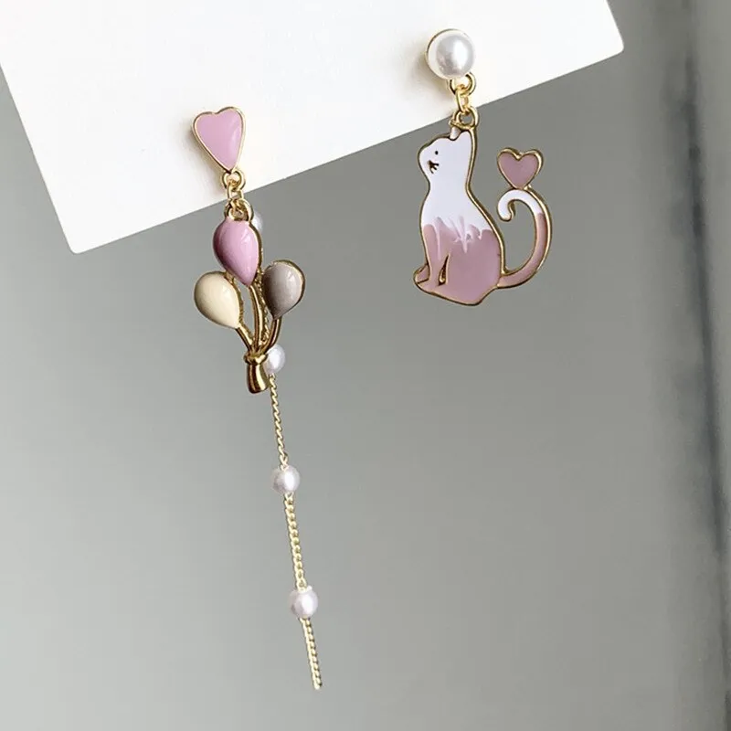 Artistic and Unique Asymmetrical Statement Earring Collection