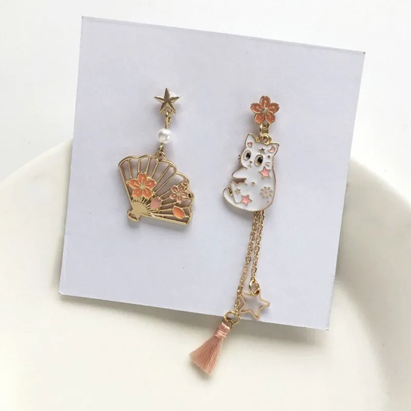 Artistic and Unique Asymmetrical Statement Earring Collection
