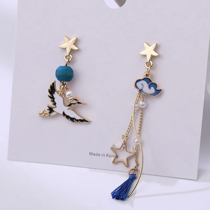 Artistic and Unique Asymmetrical Statement Earring Collection
