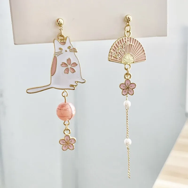 Artistic and Unique Asymmetrical Statement Earring Collection