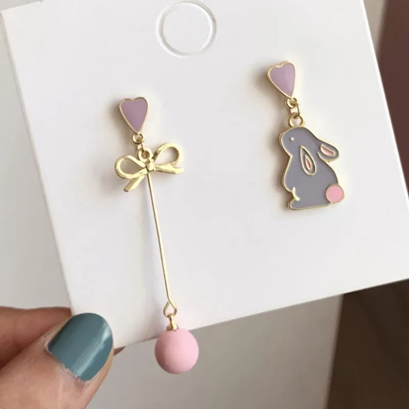 Artistic and Unique Asymmetrical Statement Earring Collection