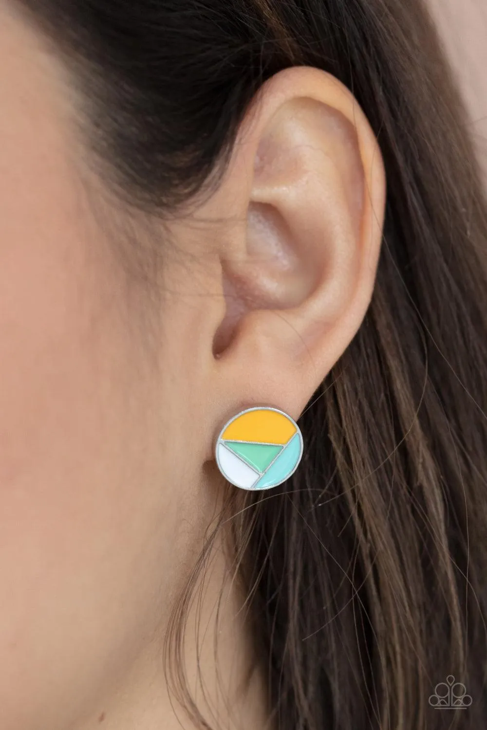 Artistic Expression - Multi Post Earring-Paparazzi
