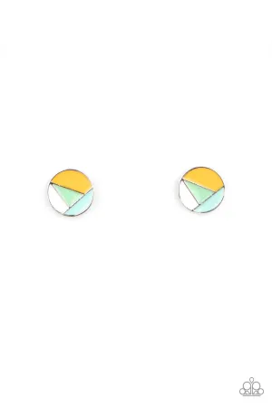 Artistic Expression - Multi Post Earring-Paparazzi