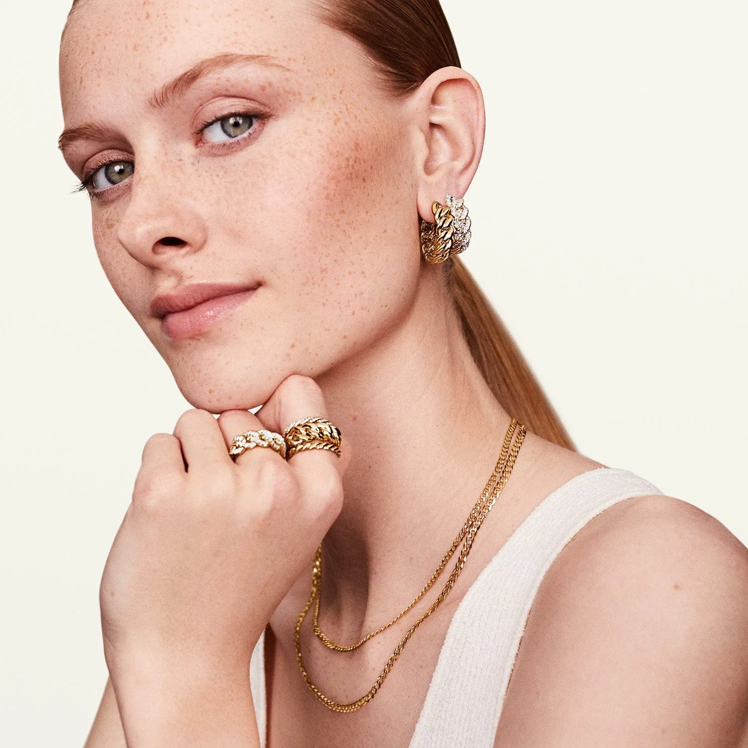 Atlas Diamond Earring