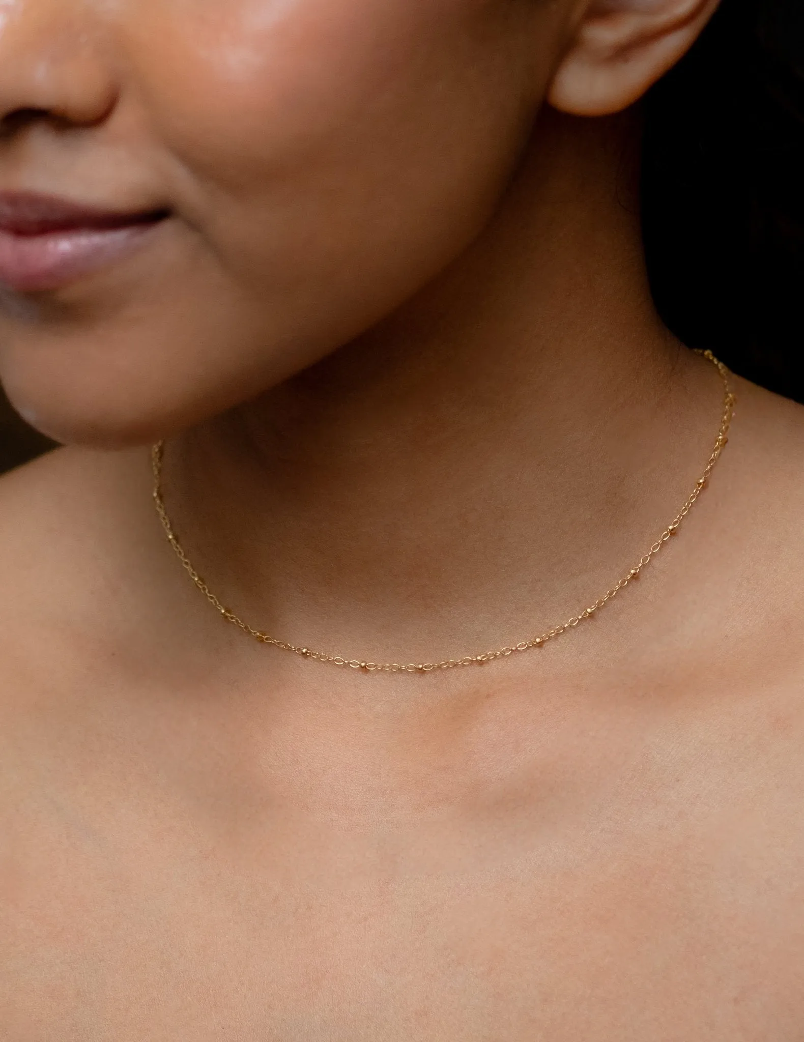 Beaded Chain Necklace