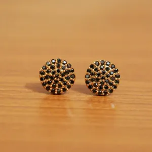 BLACK ONYX STUDS