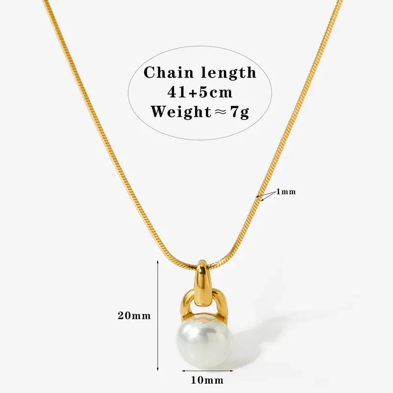 Bold Pearl Sophistication Pendant
