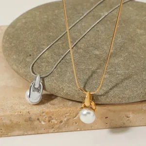 Bold Pearl Sophistication Pendant