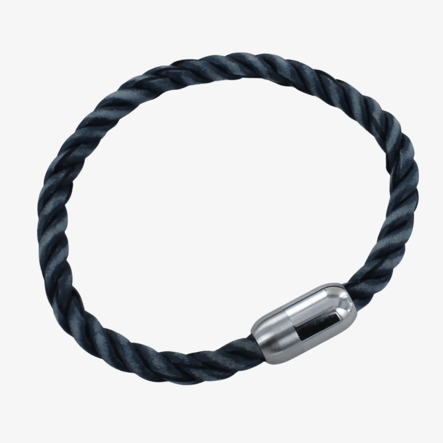 Bond Leather and Stainless Steel Bracelet