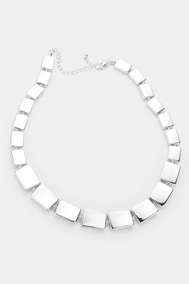 Boxed Up Statement Necklace