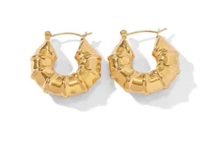 Brioche Hoop Earrings