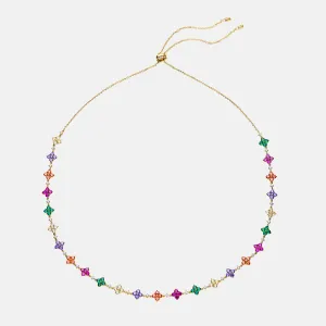 BUTTERFLY LOVERS CLOVER NECKLACE