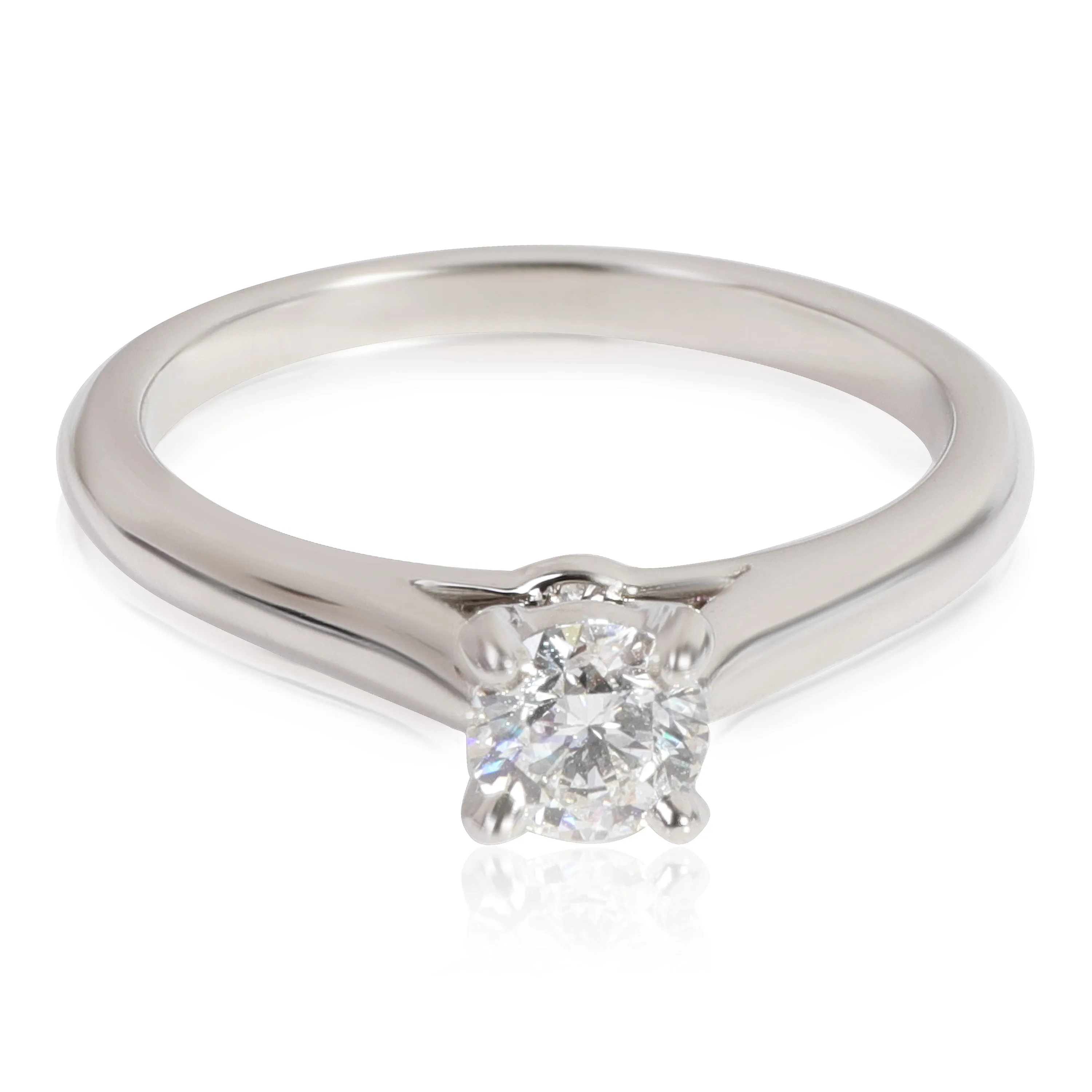 Cartier 1895 Diamond Engagement Ring in Platinum G VS1 0.3 CTW