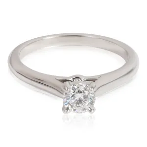 Cartier 1895 Diamond Engagement Ring in Platinum G VS1 0.3 CTW
