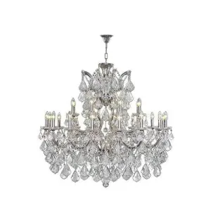 Chandelier Asfour 25 Bulbs Chrome