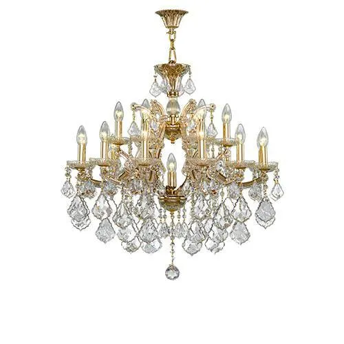 Chandelier Crystals Asfour 19 Bulbs