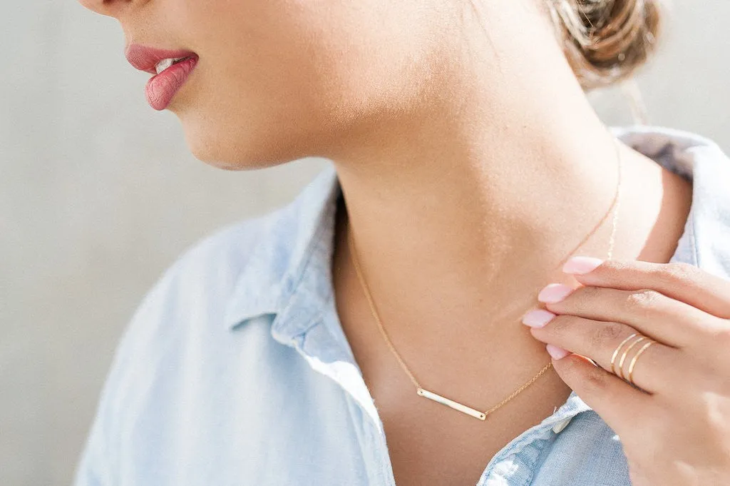 Classic Bar Necklace