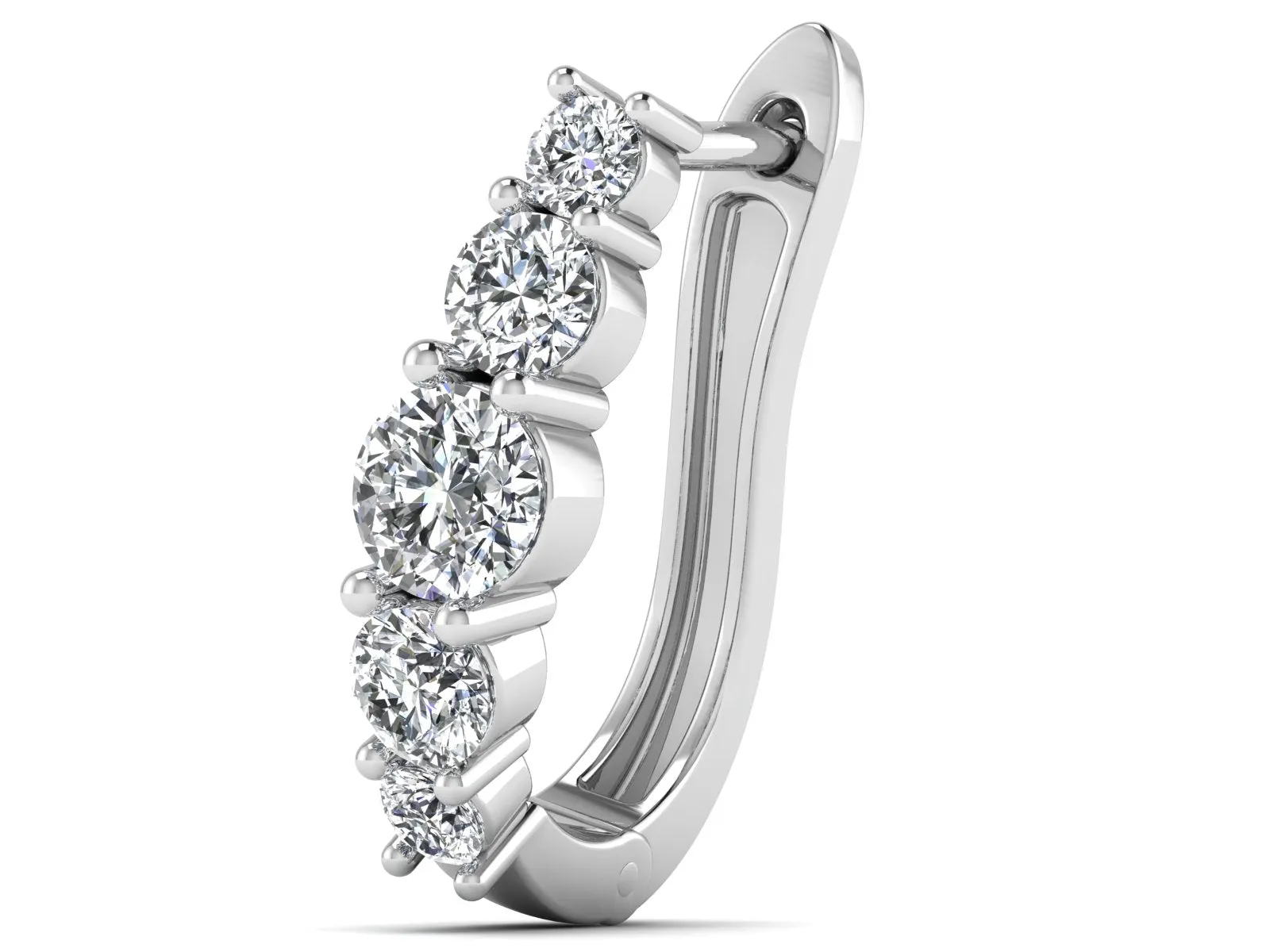 Classic Hoop Earrings - 1.82 ct.