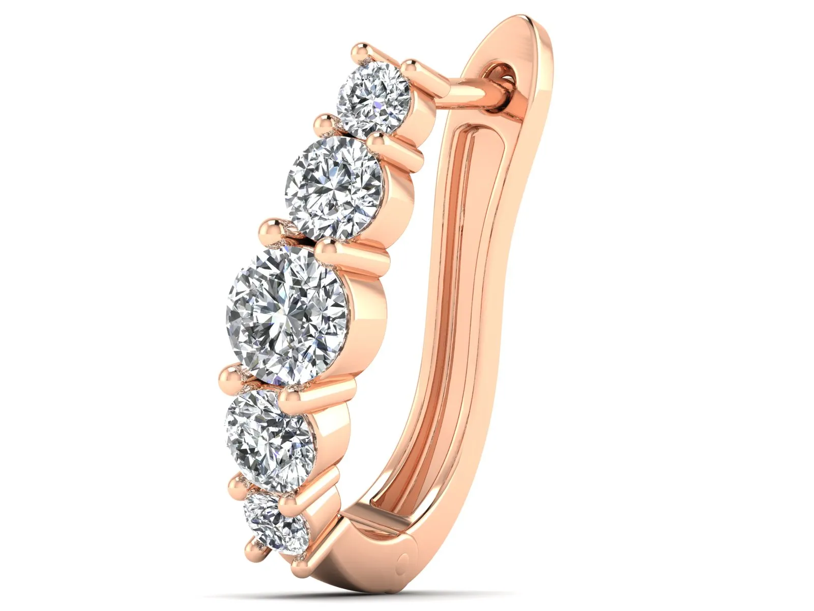 Classic Hoop Earrings - 1.82 ct.