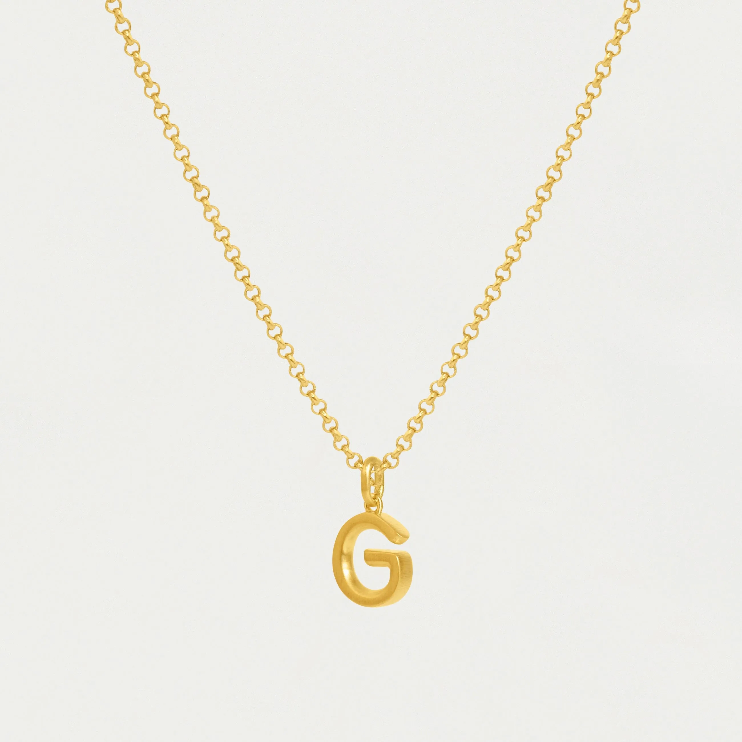 Classic Initial Necklace, Dean Davidson Initial Pendant