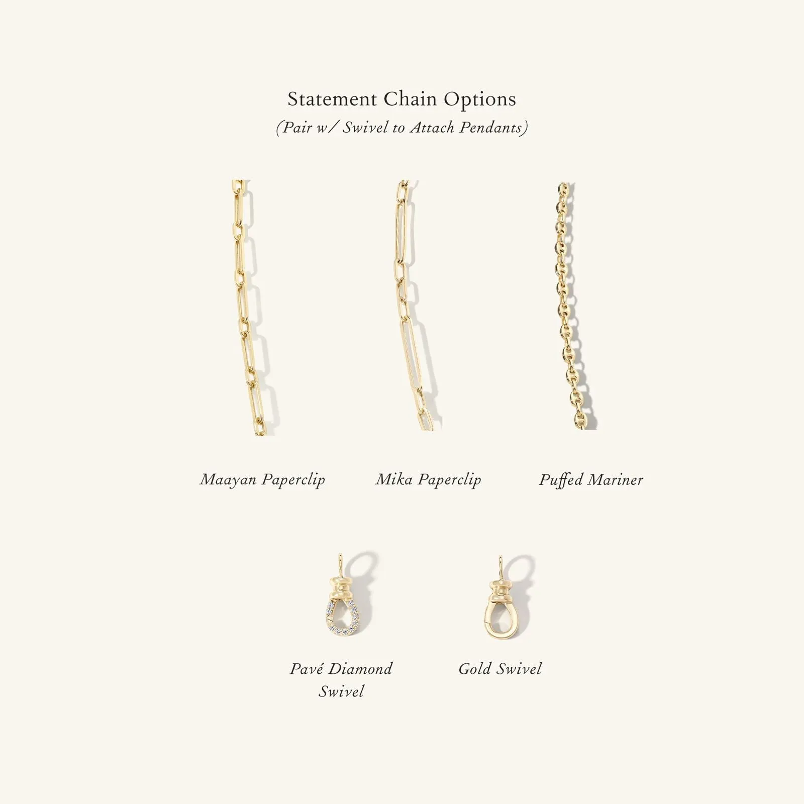 Classic Silhouetted Portrait Pendant