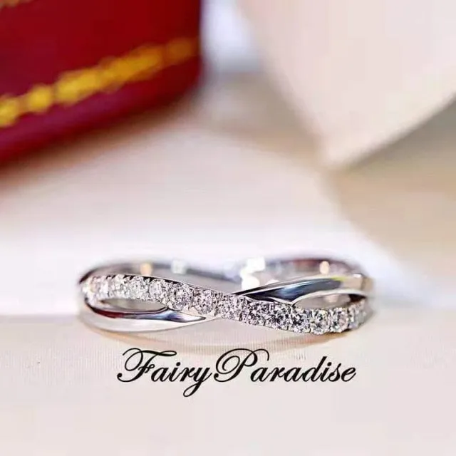 Classic Wedding Ring For Women Girls Simple Classical color Mini Crystal Brass Rose Gold Color Rings Fashion Jewelry Accessories
