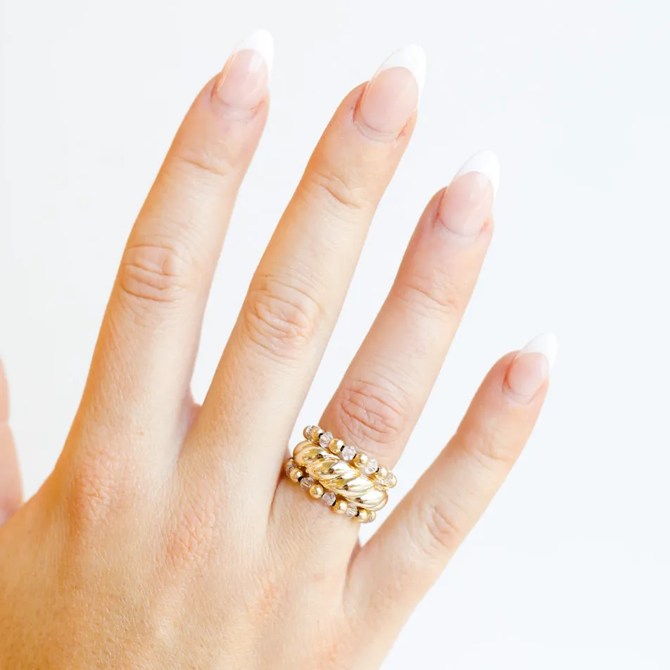 Clear Swavorski Ring