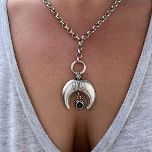 Crescent Statement Necklace