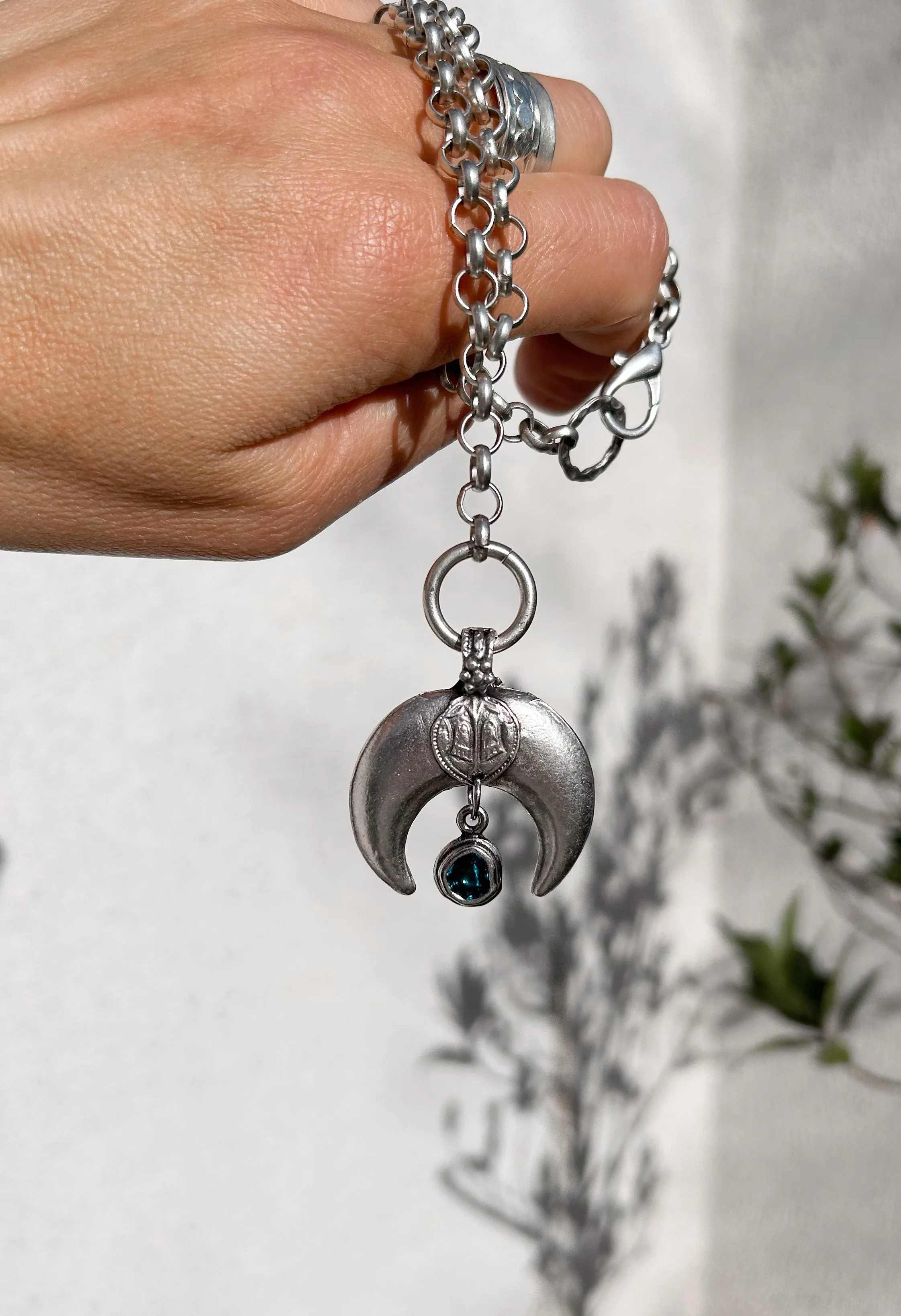 Crescent Statement Necklace