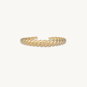 Croissant Open Cuff Bangle