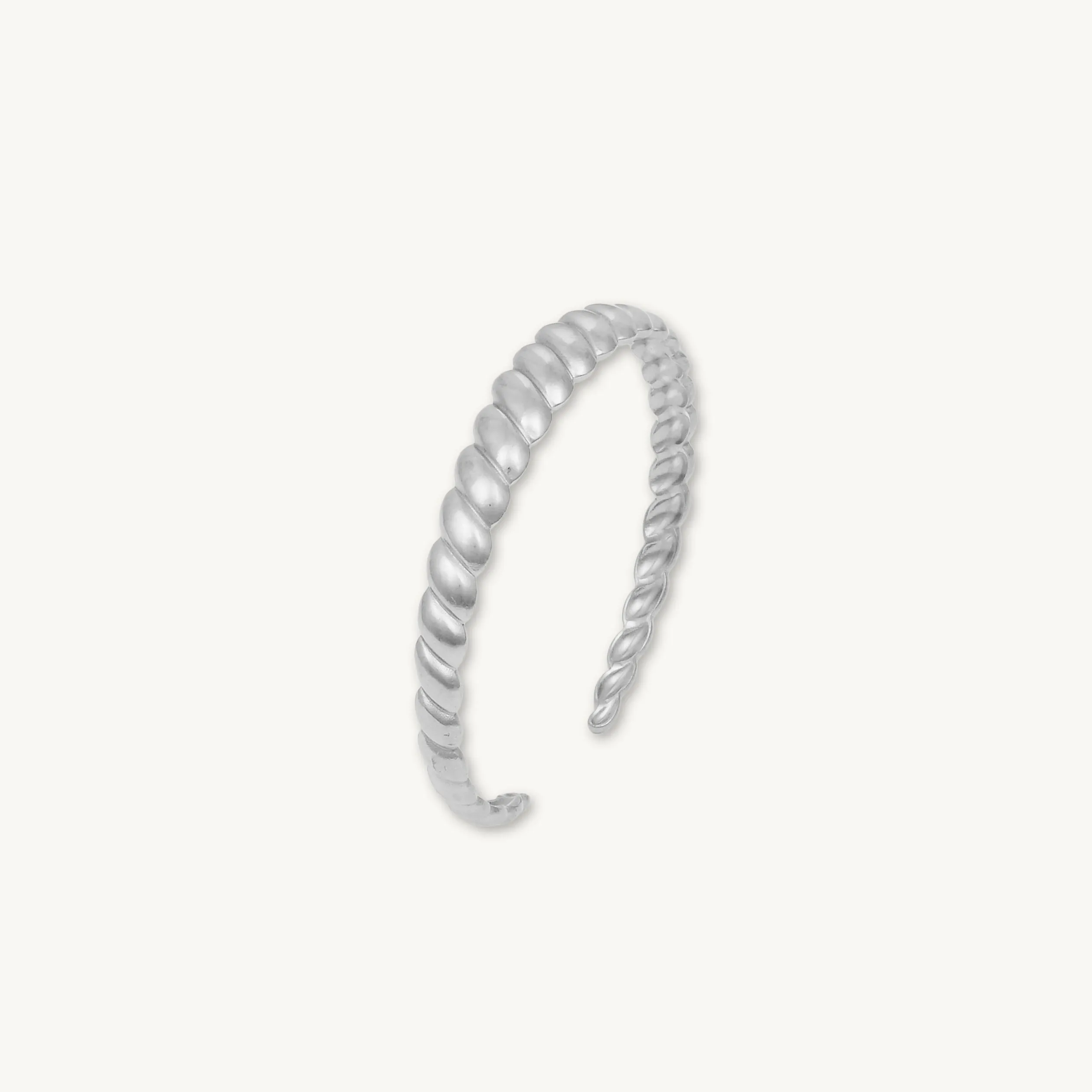 Croissant Open Cuff Bangle