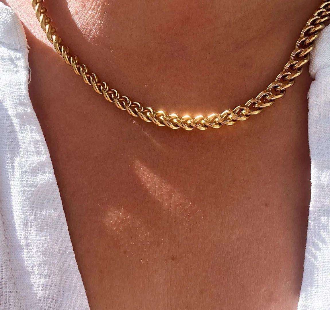 Cuban Link Gold Plated Chain