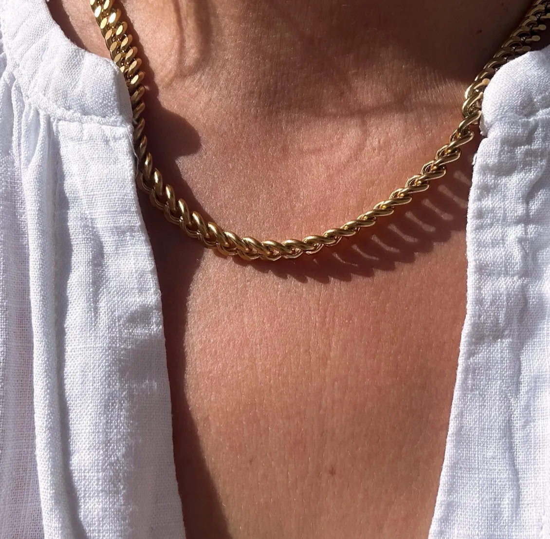 Cuban Link Gold Plated Chain