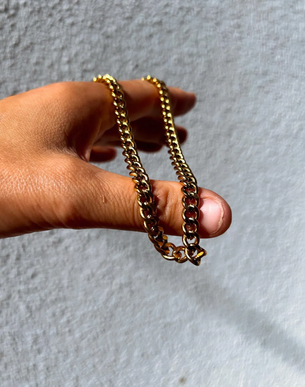 Cuban Link Gold Plated Chain