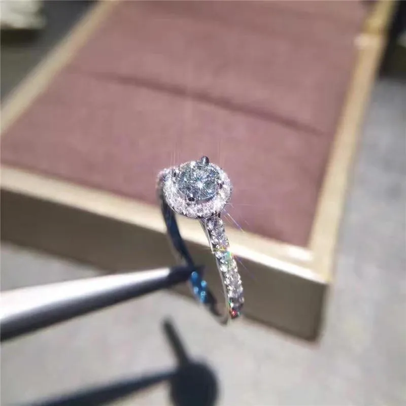 Dazzling 925 Silver Cubic Zirconia Wedding Engagement Rings - Best Online Prices by Jewellery Supermarket