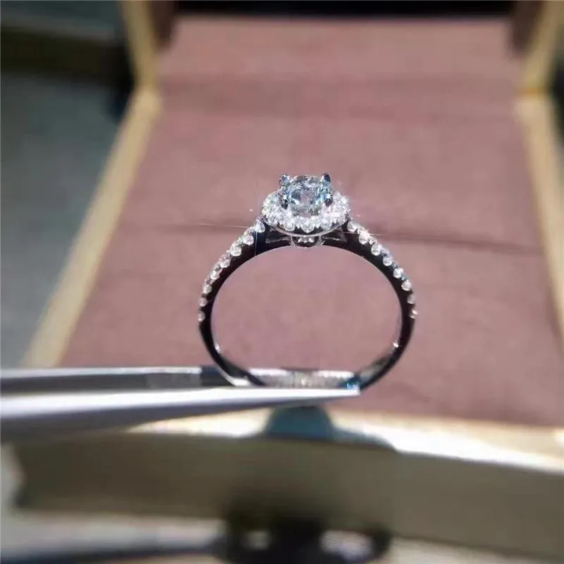 Dazzling 925 Silver Cubic Zirconia Wedding Engagement Rings - Best Online Prices by Jewellery Supermarket